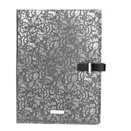 Romantic A4 folder crni